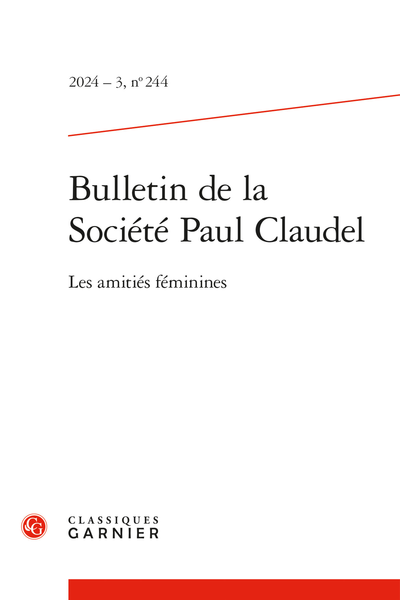« L’Endormie : un lever de rideau sur l’œuvre dramatique de Paul Claudel »