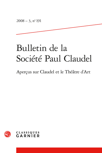 « Le projet du marionnettiste Georges Lafaye pour L’Ours et la Lune (1939), ou de l’influence de Paul Claudel sur l’invention de la marionnette moderne »