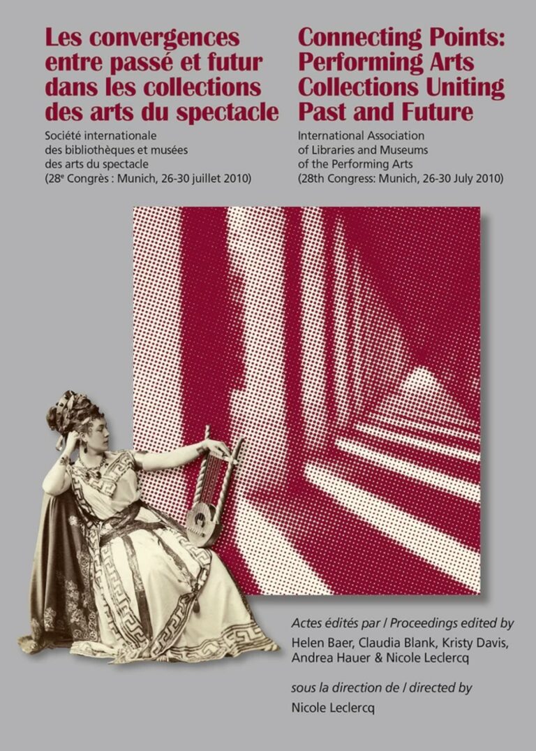 Couverture de Connecting Points, Nicole Leclercq (dir), Peter Lang, 2014, avec une contribution de Raphaèle Fleury sur le Portail des Arts de la Marionnette