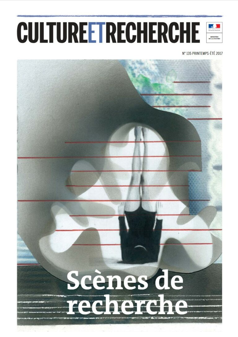 Couverture de la revue Culture et Recherche, n°135, Ministère de la Culture, 2017, avec une contribution de Raphaèle Fleury sur la chaire ICiMa.